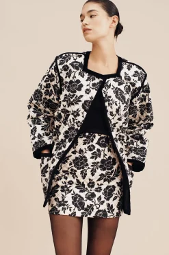 Best ROMEO MINI SKIRT - NOIR BLOOM Coordinating Sets|Skirts