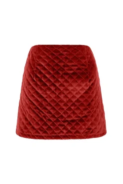 Store ROMEO MINI SKIRT - RED VELVET Coordinating Sets|Skirts