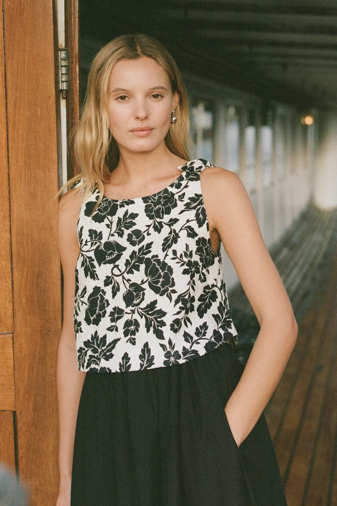 Cheap ROMEO TOP - NOIR BLOOM Coordinating Sets|Tops