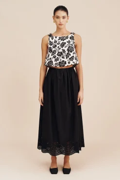 Cheap ROMEO TOP - NOIR BLOOM Coordinating Sets|Tops