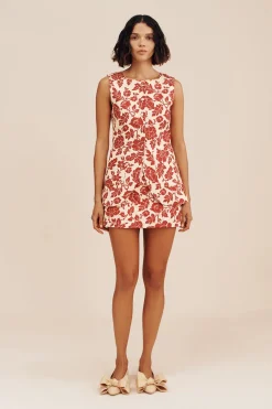 Cheap ROMEO VEST - SCARLET BLOOM Tops|Coordinating Sets