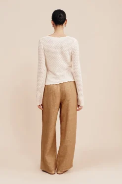 Store ROMY WRAP TOP - Knitwear|Tops