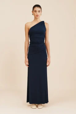 New SASHA ONE SHOULDER TOP - ROYAL BLUE Knitwear|Tops