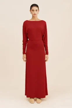 Clearance SIENNA L/S DRESS - Occasional Dresses|Maxi Dresses