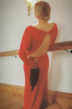 Clearance SIENNA L/S DRESS - Occasional Dresses|Maxi Dresses