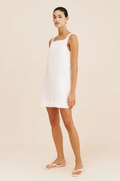 Fashion VAL MINI DRESS - Linen Dresses|Mini Dresses