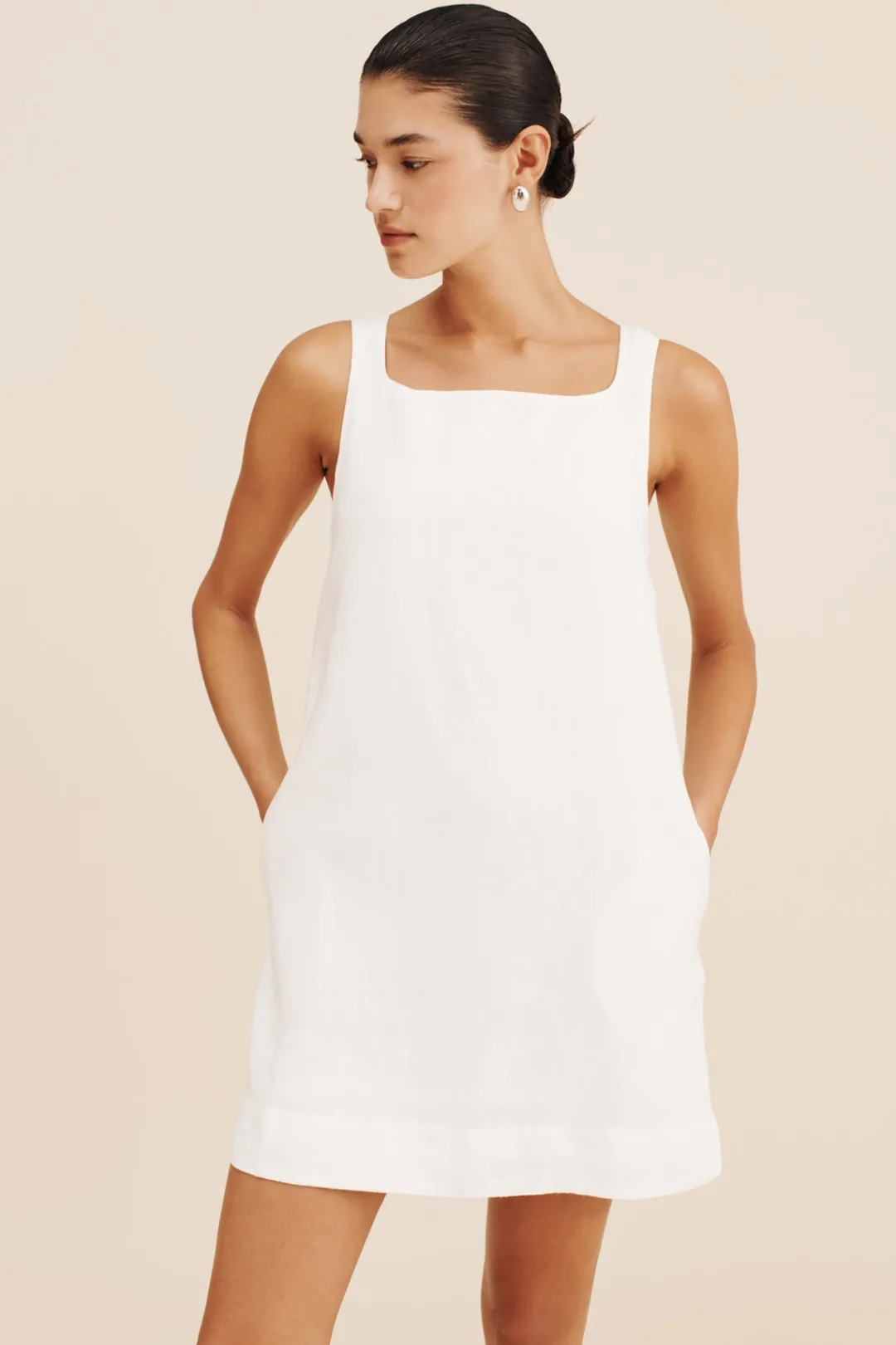 Fashion VAL MINI DRESS - Linen Dresses|Mini Dresses