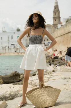 Clearance WESLEY SHORT - VINTAGE WHITE Shorts