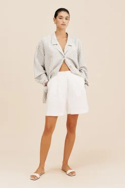Cheap ZADIE SHIRT - SEAGRASS STRIPE Tops